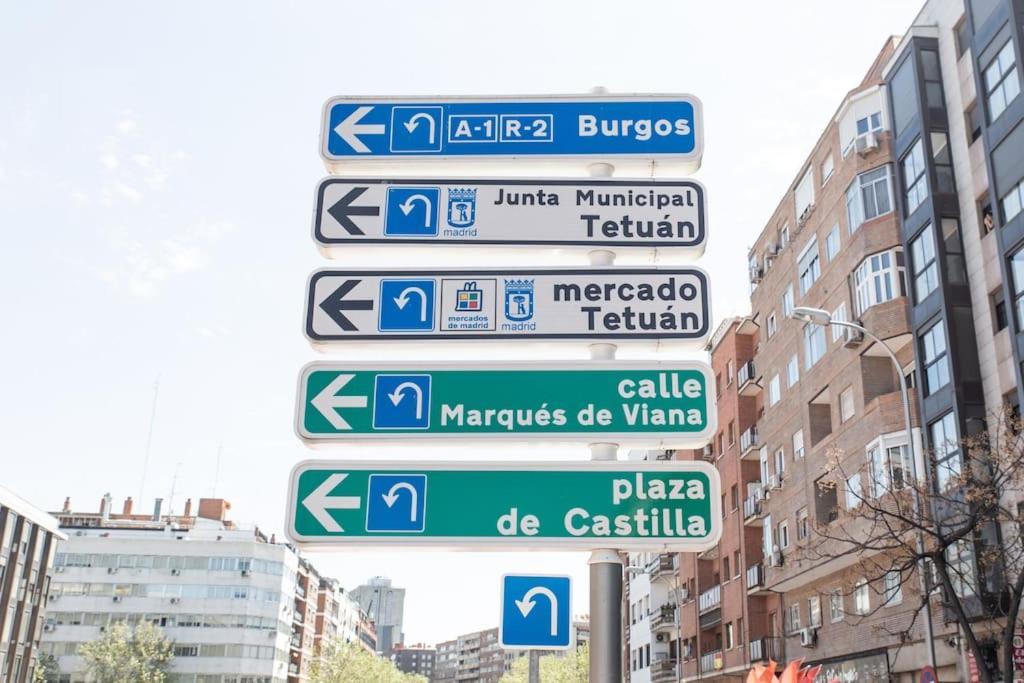 Encantador Apartamento Reformado En Tetuan By Bebalmy Madrid Exterior foto
